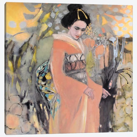 Geisha In The Tropics Canvas Print #MPT75} by Mary Pratt Art Print