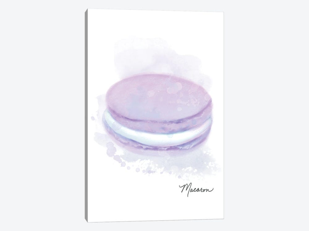 Dessert Macaron Lavender by Matthew Piotrowicz 1-piece Art Print