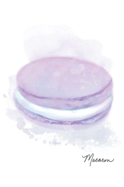 Matthew Piotrowicz: Dessert Macaron Lavender by Matthew Piotrowicz