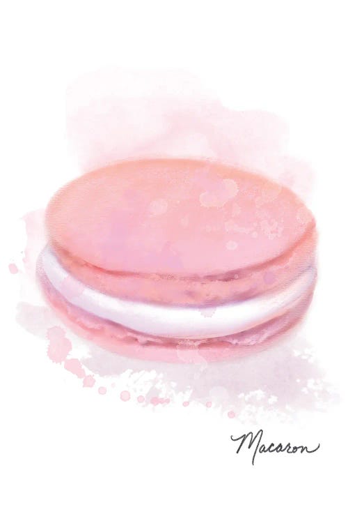 Dessert Macaron Pink