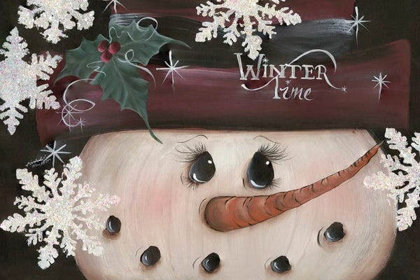 Winter Time Snowman