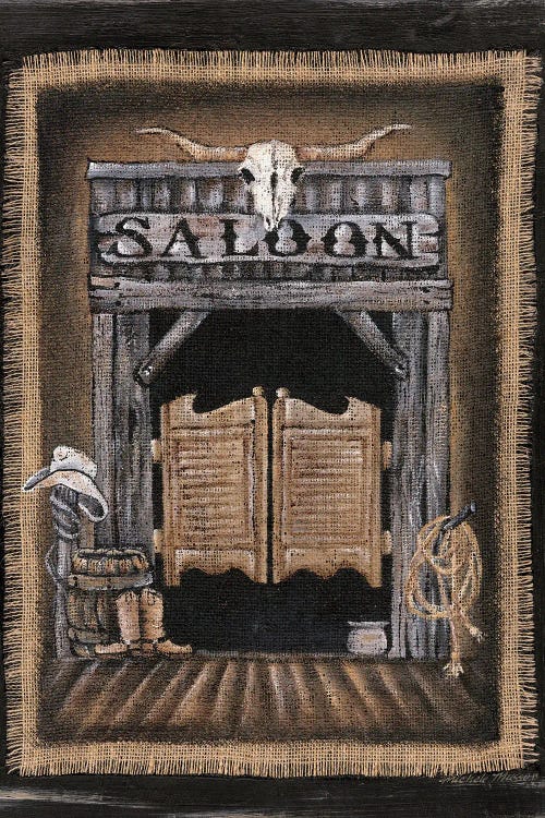 Saloon by Michele Musser canvas print