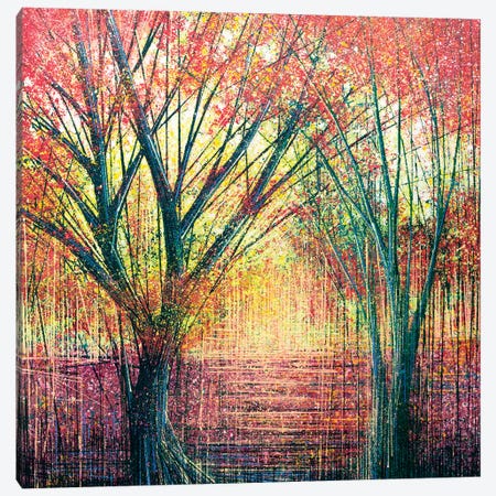 The Red Trees Canvas Print #MRC13} by Marc Todd Canvas Wall Art