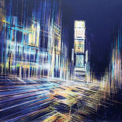 Times Square At Midnight by Marc Todd framed wall art