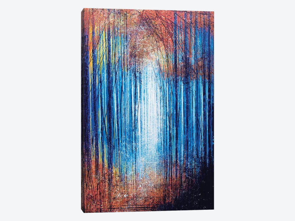 Vivid Light Through Trees 1-piece Canvas Wall Art