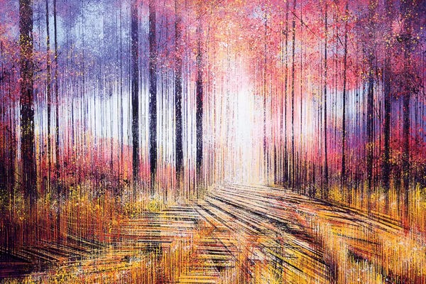 Abstract Bathroom: A Vintage Autumn by Marc Todd