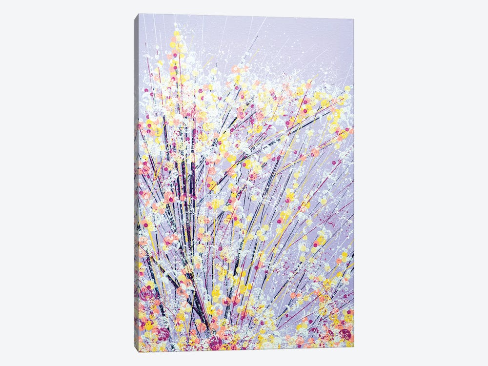 Blossom Under A Lilac Sky 1-piece Canvas Print