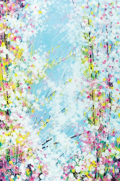 Marc Todd: Blossom With A Soft Blue Sky by Marc Todd