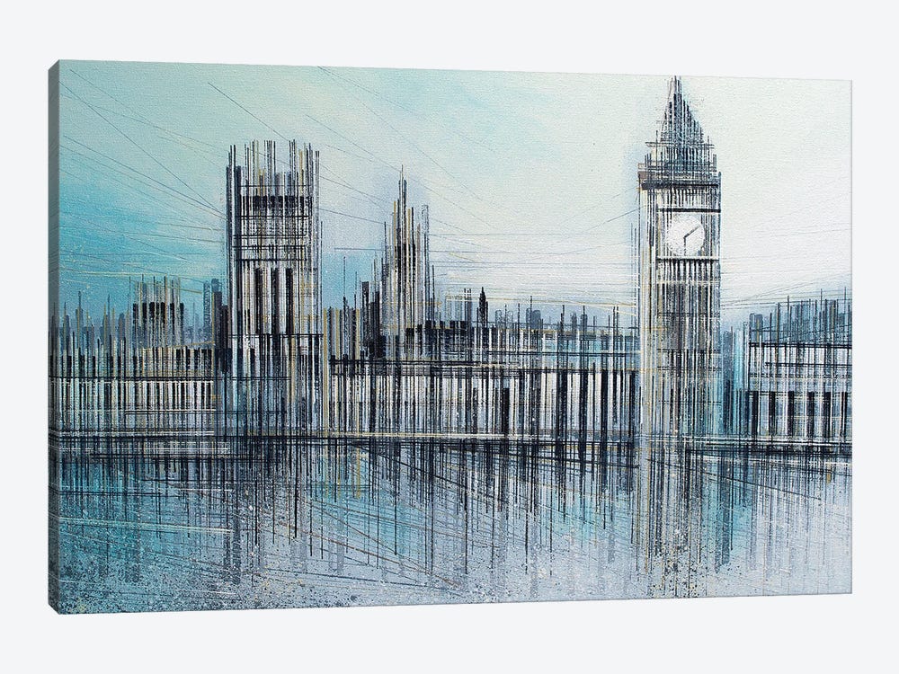 London - Houses Of Parliament by Marc Todd 1-piece Canvas Art Print