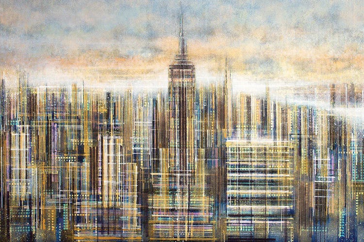 New York At Dusk by Marc Todd wall art
