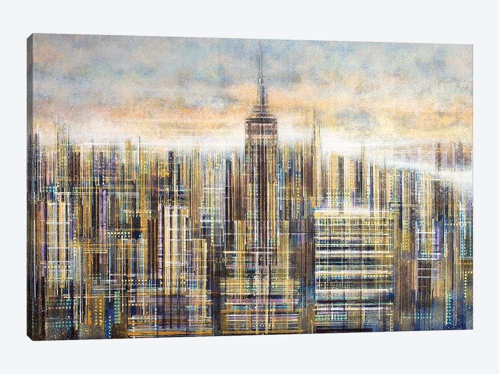 New York At Dusk by Marc Todd 1-piece Canvas Art