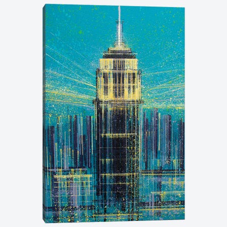 New York - The Empire State Building Canvas Print #MRC43} by Marc Todd Canvas Print