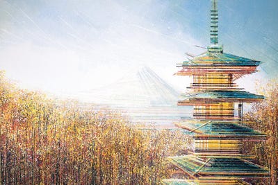 Autumn In Tokyo by Marc Todd framed wall art