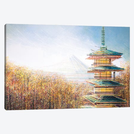 Autumn In Tokyo Canvas Print #MRC46} by Marc Todd Canvas Wall Art