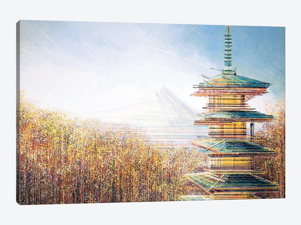 Autumn In Tokyo by Marc Todd 1-piece Art Print