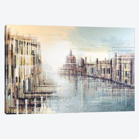 Venice At Sunset Canvas Print #MRC47} by Marc Todd Canvas Art