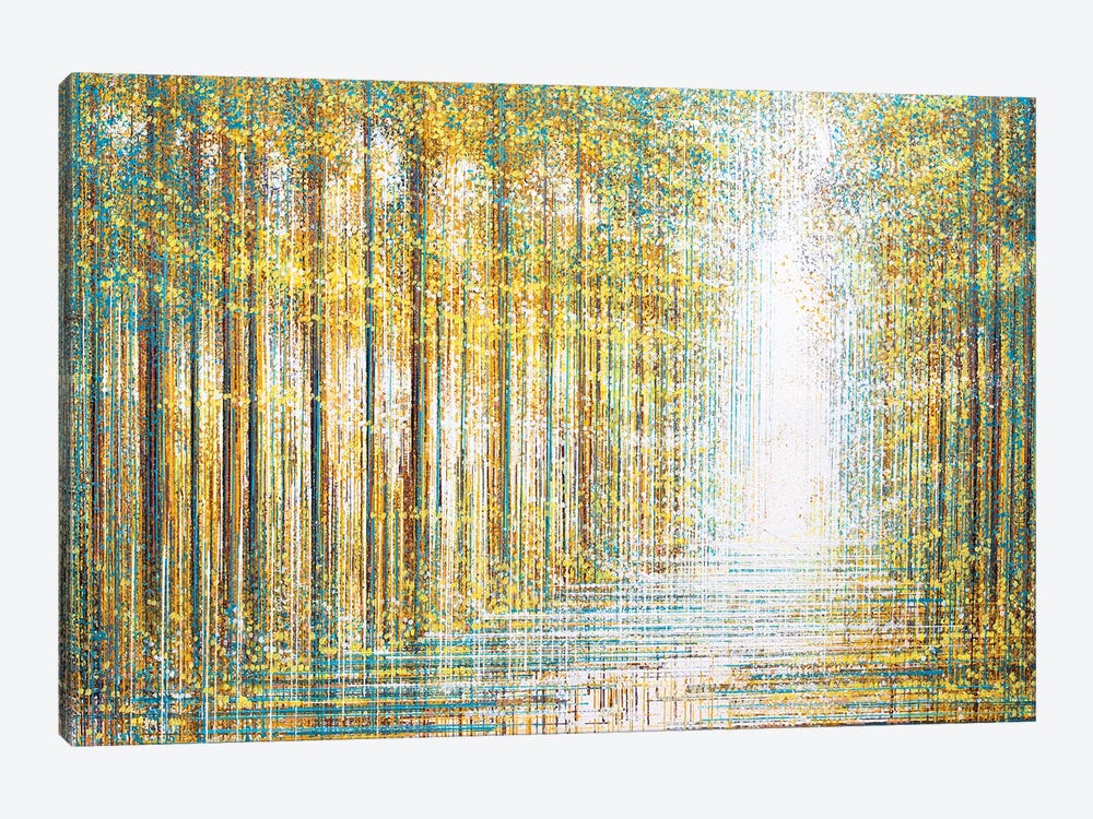 Autumn Trees Composition Canvas Artwork by Marc Todd | iCanvas