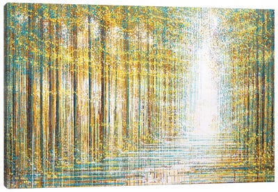 Autumn Trees Composition Canvas Art Print - Marc Todd