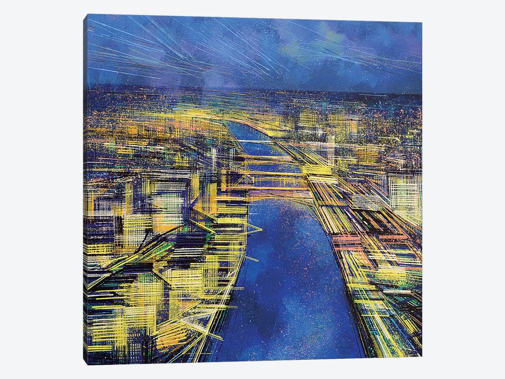 City Of Lights by Marc Todd 1-piece Canvas Print