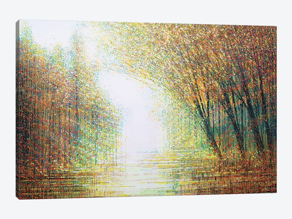 Autumn Woodland by Marc Todd 1-piece Canvas Artwork