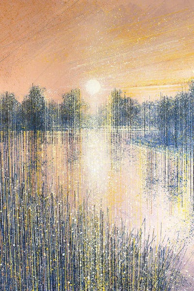 Sunset On The River by Marc Todd framed wall art