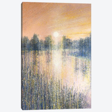 Sunset On The River Canvas Print #MRC58} by Marc Todd Canvas Art