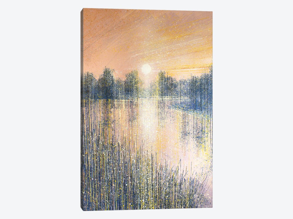 Sunset On The River by Marc Todd 1-piece Canvas Artwork
