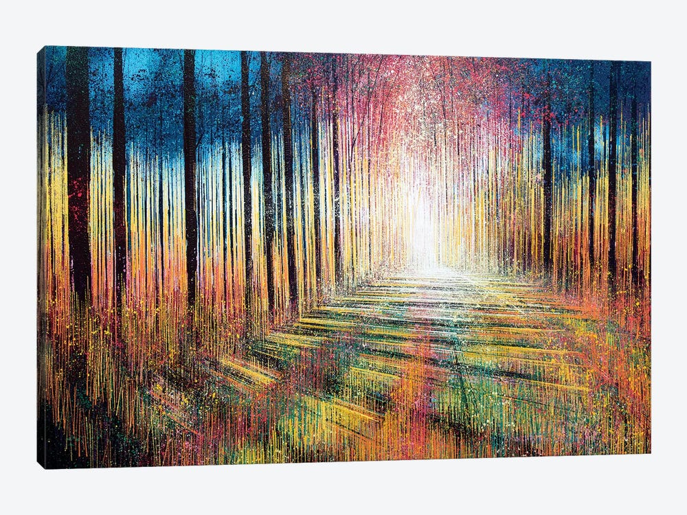 Morning Light Through Trees by Marc Todd 1-piece Canvas Print
