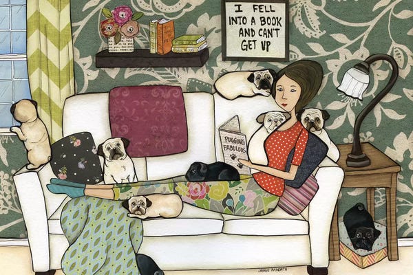 Pugs: The Pug Book by Jamie Morath