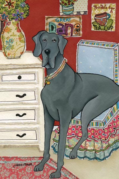 Great Danes: Too Big For A Tea Cup by Jamie Morath