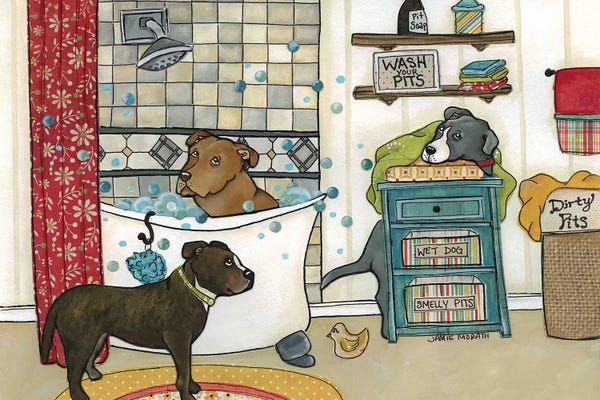 Pit Bulls: Wash Your Pits by Jamie Morath