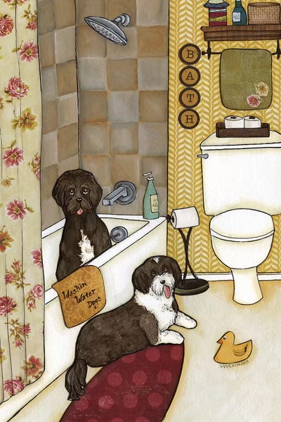 Jamie Morath: Washin Water Dogs by Jamie Morath