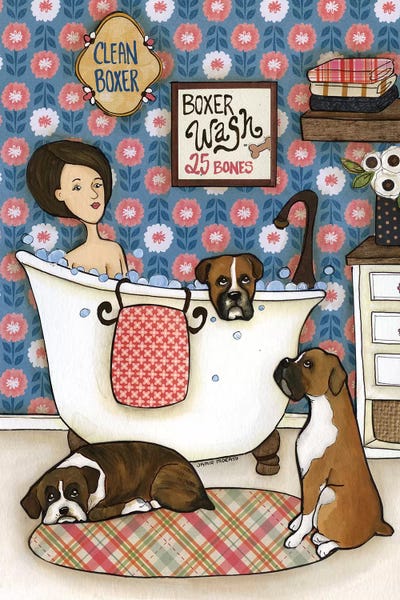 Jamie Morath: Boxer Wash by Jamie Morath