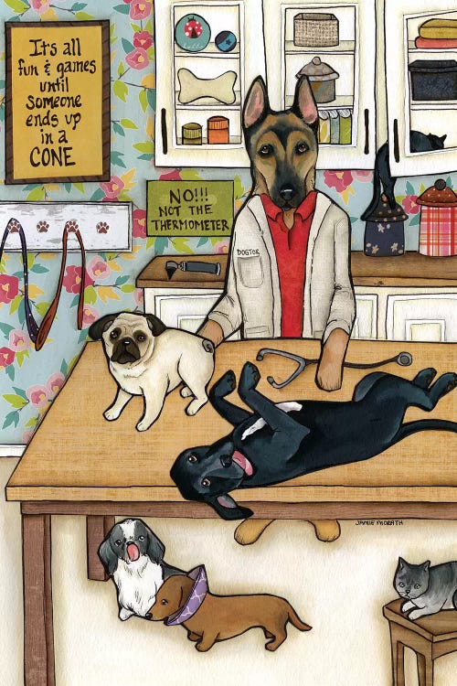 Dogtor by Jamie Morath wall art