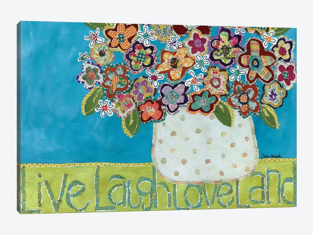 Live Laugh Loveland by Jamie Morath 1-piece Canvas Artwork