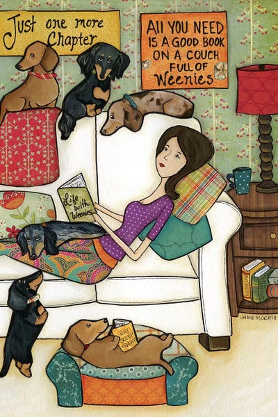 Reading: Books and Weenies by Jamie Morath