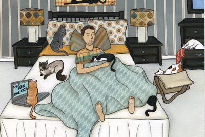 Real Men by Jamie Morath metal wall art