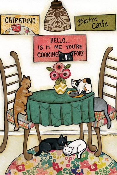 Catpatuno by Jamie Morath art print