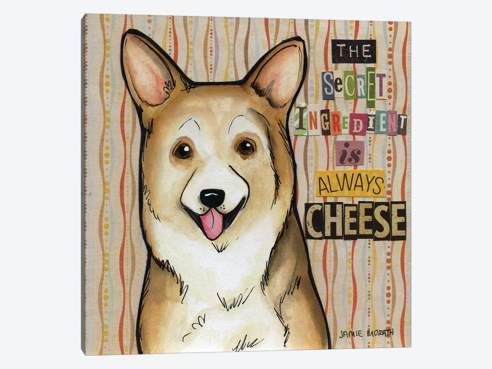 Always Cheese by Jamie Morath 1-piece Canvas Art Print