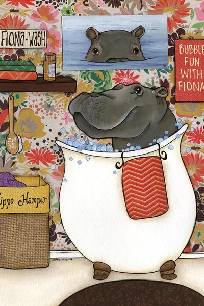 Hippopotamuses: Fiona by Jamie Morath