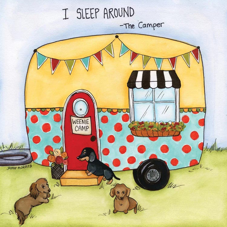 The Camper by Jamie Morath wall art