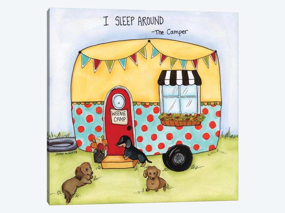 The Camper by Jamie Morath 1-piece Canvas Wall Art