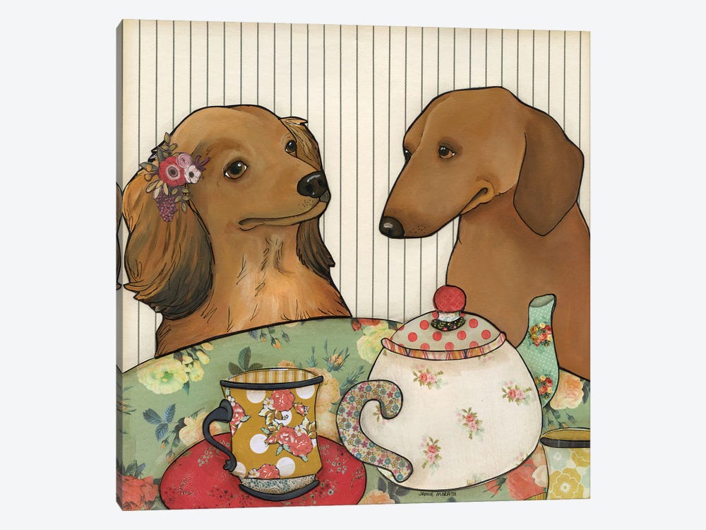 Together Tea by Jamie Morath 1-piece Canvas Wall Art