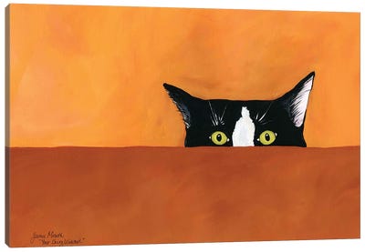 You'Re Being Watched Canvas Art Print - Pet Mom