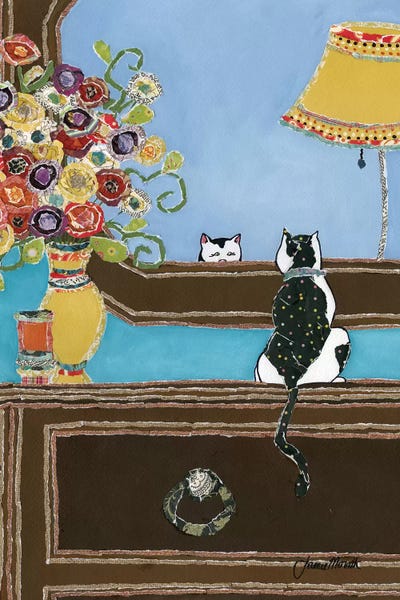 Purdy Me by Jamie Morath acrylic art print