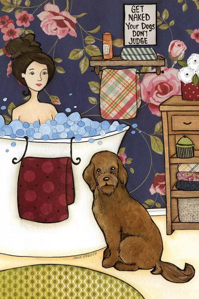 Dogs Don't Judge by Jamie Morath canvas print