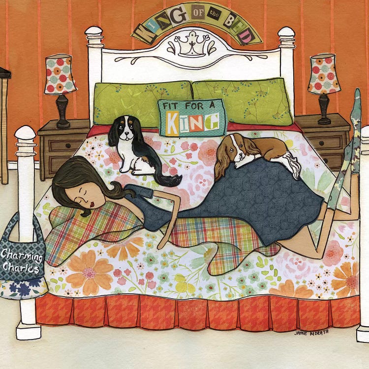 King Of The Bed by Jamie Morath wall art
