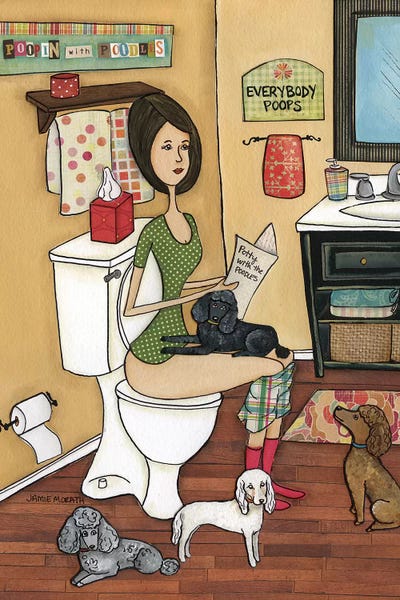 Poodles: Poopin Poodles by Jamie Morath