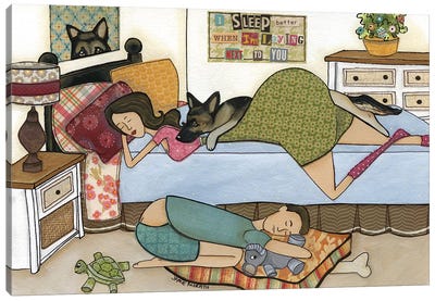 Sleep Better Canvas Art Print - Jamie Morath