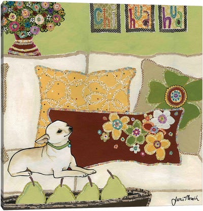 Chihuahua Love Canvas Art Print - Jamie Morath